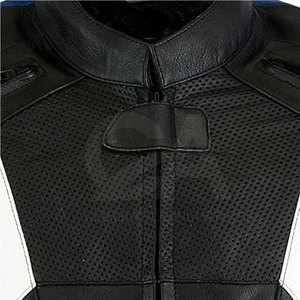 Leather Material Motorbike <b>Jackets</b> And Best Quality Leather Motorbike <b>Racing</b> <b>Jacket</b> With Top Stitching - Product Image 4