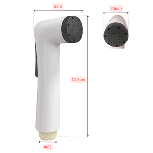 Rociador de Bidé de Plástico ABS Personalizable OEM/ODM KSVX-22, Cabezal de Bidé Portátil Moderno para Cocina, Apartamento, Accesorios de Baño - Product Image 2