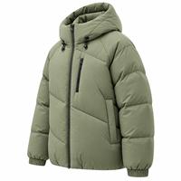 Vêtements de sport HMA SPORTS APPAREL, veste matelassée pour homme, fermeture éclair, coupe-vent, imperméable, respirante, polyester, hiver, décontractée, coupe ample, taille standard
