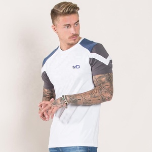 เสื้อยืดออกกำลังกายผู้ชาย ผ้าฝ้าย 100% สำหรับออกกำลังกายในยิม ซับเหงื่อ แห้งเร็ว แขนสั้น สำหรับนักกีฬา - Product Image 5