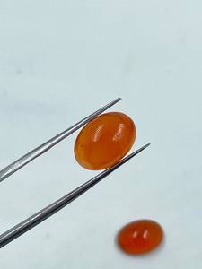Natural <b>Top</b> Quality Carnelian 2Pcs 11.44Cts Gemstone <b>Top</b> Quality Stone For Jewelry Making - Product Image 6