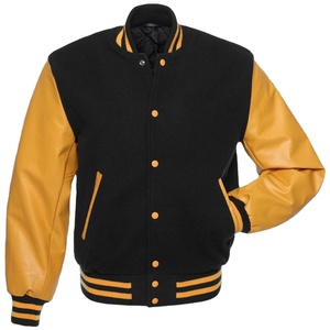 Chaqueta Varsity de Lana Personalizada de Alta Calidad para Hombre y Mujer, Estilo Casual de Invierno, Cierre de Cremallera, Forro de Lana Impermeable, Bordada - Product Image 3