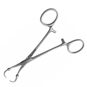Pinza de toalla Backhaus Roeder con bola y enclavamiento, 4 pulgadas, puntas de bola, acero inoxidable, para instrumentos médicos, Apto Enterprises - Product Image 6