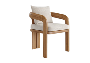 Chaise de jardin Sora en teck massif pour l'extérieur, mobilier de terrasse pour la distribution et l'exportation mondiales - Product Image 6