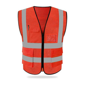 Chaleco de seguridad de nuevo estilo, transpirable, de secado rápido, antibacteriano, elegante, de alta calidad, diseño de material suave 100% algodón. - Product Image 6