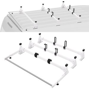 Portaequipajes de Acero Resistente de 54 Pulgadas para Remolque, con 3 Barras Transversales y Capacidad para 800 Libras, para Autos y Camionetas - Product Image 6