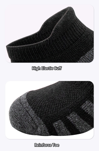 Chaussettes mi-mollet rayées en Spandex pour femme, compression CLASSE 4, respirantes, tricotées, imprimées numériquement, avec revers, pour usage quotidien, style automne classique - Product Image 3