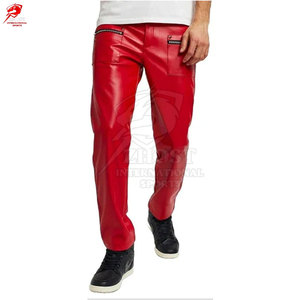 กางเกงหนังผู้ชายสุดอินเทรนด์ ดีไซน์คลาสสิก สวมใส่สบาย วัสดุคุณภาพสูงสำหรับสวมใส่ทุกวัน - Product Image 6