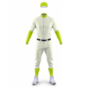 Top Selling Striped <b>Baseball</b> Jersey Men Customized Uniform Sportswear Athletic Eco-Friendly Matching Solid Color Uniform - Product Image 2