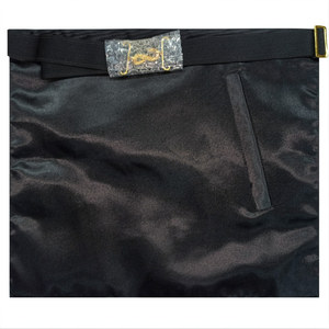SCOTTISH RITE AASR 32ND DEGREE <b>LEATHER</b> <b>APRON</b> FREEMASON SCOTTISH RITE REGALIA 32ND DEGREE REGALIA MASTER OF THE ROYAL SECRET - Product Image 4