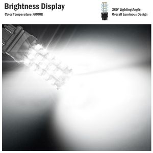 Kit da 10 lampadine LED T25 3528SMD per auto, 760lm 6000K, bianco puro, ricambio per lampade auto - Product Image 5