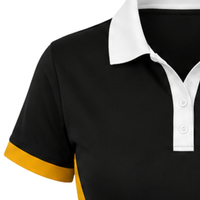 Polo personnalisé pour femmes Sigma Gamma Rho, design bicolore, manches courtes, col, tenue d'équipe pour événements de sororité, OEM ODM, vente en gros
