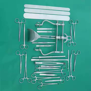 Premium Basic Stainless Steel Laparotomy Surgery Set 84 Pieces Abdominal Surgical <b>Instruments</b> Reusable High-<b>Temperature</b> - Product Image 3