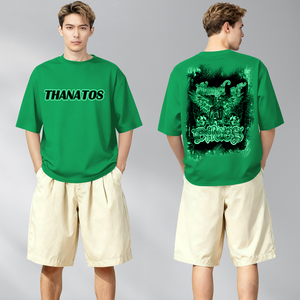 Chemise à manches courtes en coton 100% tricoté personnalisable pour hommes avec logo sur le devant, écologique et respirante, séchage rapide, prix de gros - Product Image 5