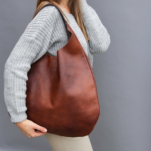 Handbag With Adjustable Strap Zipper Closure Leather <b>Bag</b> Hobo Classic Factory Oem Oversized Soft Large Capacity Leather Hobo <b>Bag</b> - Product Image 4