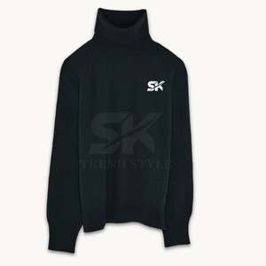 Sweat-shirts à col roulé en coton coupe-vent, personnalisables avec logo, séchage rapide - Product Image 4