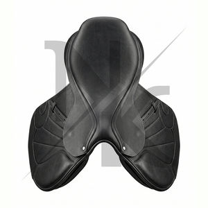 Silla de montar inglesa de madera artesanal de alta calidad, duradera, de cuero genuino, productos ecuestres para carreras de caballos de la India. - Product Image 4