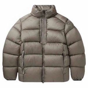 New Top Selling Custom Design Men's High Quality <b>Light</b> Brown Down <b>Puffer</b> <b>Jackets</b> Breathable Hooded Bubble <b>Jackets</b> Outwear Trendy - Product Image 5