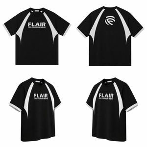 T-shirt à col rond surdimensionné pour homme |   T-shirt de sport décontracté haut de gamme |   Tissu en coton 100% éponge, écologique, anti-rétrécissement et respirant - Product Image 6