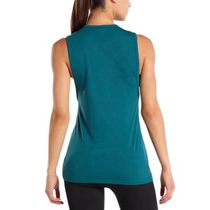 Chaleco de algodón 100% de alta calidad para mujer Tanktops en blanco para mujer 2026 - Product Image 3