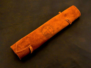 Nouveau Couteau de Chef Santoku Japonais en Acier Damas Forgé à la Main, Manche en Bois d'Olivier Ambidextre de Luxe, Lame de 8 Pouces - Product Image 6