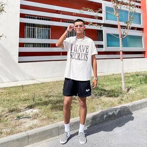 Shorts de basket-ball pour hommes, shorts de sport décontractés, shorts de course en mesh avec logo brodé - Product Image 5