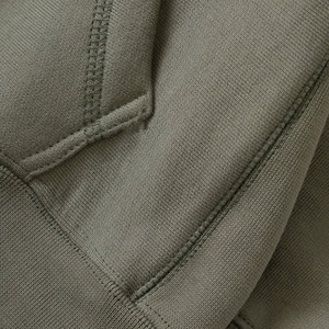 <b>Mens</b> Heavyweight Hoodie Oversized Blank <b>Pullover</b> Hoodies High Quality Cotton Fleece Custom Logo Streetwear Sweatshirt - Product Image 3