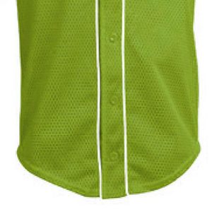 Uniforme de baseball personnalisé, respirant, grande taille, léger, design personnalisable, col en V, 100% polyester, vêtements de sport - Product Image 5