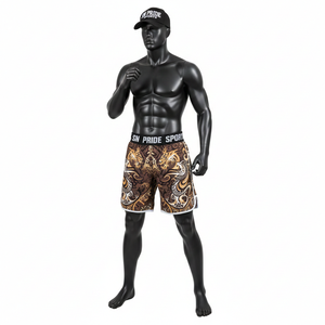 Pantalones Cortos de Grappling MMA/Karate Unisex de Buena Calidad con Impresión de Logotipo Personalizado, Secado Rápido y Transpirables para Entrenamiento Deportivo - Product Image 1