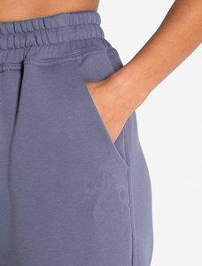 Pantalon de jogging décontracté personnalisé pour femme, coupe large, avec cordon de serrage, en molleton, pour l'extérieur - Product Image 2