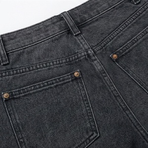 Sexy Y2K Women Denim Shorts Customized Color Straight Leg <b>Elastic</b> High <b>Waist</b> Vintage Summer <b>Jeans</b> Casual Streetwear - Product Image 5