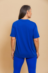 Camiseta Holgada de Gran Tamaño para Mujer, 100% Algodón Transpirable, con Logotipo Personalizado, Manga Corta, Informal, Estilo Urbano, para Verano - Product Image 3