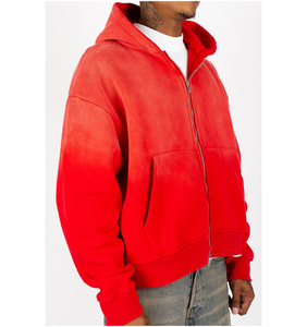 ชุดวอร์มกีฬาผู้ชายคุณภาพสูงสำหรับฤดูหนาว ระบายอากาศได้ดี มีเชือกผูก ปรับได้ ผลิตจากผ้าโพลีเอสเตอร์ฟลีซ พร้อมฮู้ดและกางเกงจ็อกเกอร์ รับผลิตตามแบบ - Product Image 5