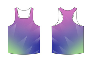 Custom Logo Fashion Sports Vest Quick Dry Heat-Transfer Printing Seamless <b>Singlets</b> <b>Running</b> Men's Tank Top Embroidery Stand - Product Image 3