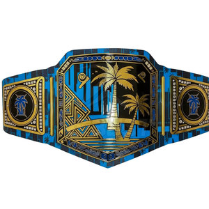 เข็มขัดแชมป์เปี้ยนชิพ หนังแท้ ทนทาน เป็นมิตรกับสิ่งแวดล้อม ปรับแต่งได้ สวมใส่สบาย น้ำหนักเบา อุปกรณ์ฝึกศิลปะการต่อสู้ ทันสมัย - Product Image 6