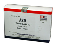 Kit de réactifs Biolab Diagnostics ASO Turbilatex |   Test immunoturbidimétrique de l'antistreptolysine O (ASO) |   Solution IVD professionnelle