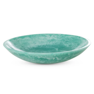 Bol en résine époxy, vaisselle artisanale, design moderne, couleur turquoise, vaisselle adaptée aux aliments, idéal pour offrir, bol à dîner - Product Image 3