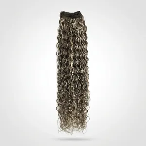 ผมแท้ 100% เรมี่ เคอร์ลี่  แบบเวฟ  เนื้อนุ่ม  หนาแน่น  ติดทนนาน - Product Image 1