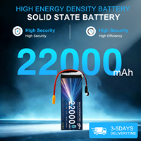 Batterie au lithium-ion rechargeable haute énergie XINGTO LiNiMnCoO2 semi-solide 6S 12S 14S 18S 24S 22000mah 275Wh/kg pour drone UAV