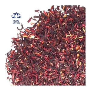 Flor de Hibisco Sabdariffa Roja Natural Seca Orgánica en Hojas Sueltas, Té Adelgazante de Primera Calidad, Ingrediente Alimenticio a Granel - Product Image 4