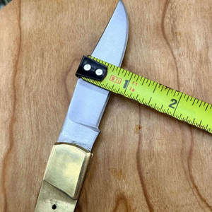 Cuchillo de caza con hoja de acero damasco personalizada OEM, hoja completa duradera, cuchillo artesanal personalizado. - Product Image 3