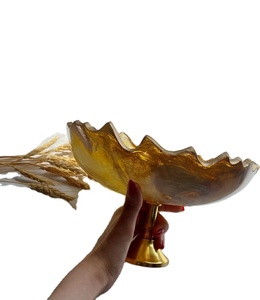 Ensemble de bols décoratifs en résine époxy pour table à manger et accent de salon, fabrication artisanale de qualité supérieure - Product Image 3