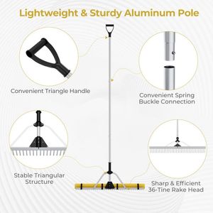 Raccoglierba galleggiante per laghetto con 36 lame e galleggianti in schiuma - Product Image 5