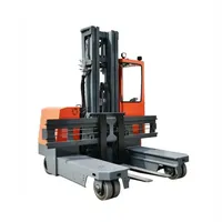 Robot Forklift AGV Omni-Directional AS/RS Listrik 3,5 Ton Baru untuk Lorong Sangat Sempit dengan Baterai Lithium untuk Logistik Presisi