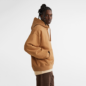 Nouveau Sweat à Capuche Homme Haut de Gamme 100% Coton Polaire Hiver Thermique Personnalisé Imprimé Brodé Chaud Uni - Product Image 2