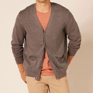<b>Men</b> <b>Cardigan</b> Soft Knit Button Front Casual Daily Wear Winter Fashion Outfit <b>Men</b> <b>Cardigan</b> - Product Image 1
