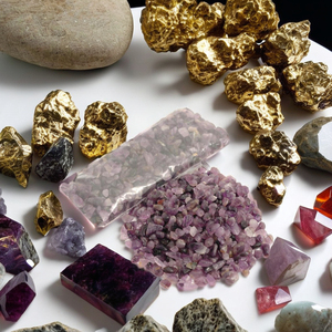 Jilaniagate ควอตซ์โรสควอตซ์ชิปจำนวนมากคริสตัลหินขัดพลอยพลอยสไตล์มาสค็อต-ซื้อเลยตอนนี้! - Product Image 1