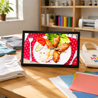 Tablet PC POS Android 10.1 Inci Layar Sentuh NFC Depan RK3566 Smart Display dengan Dock Pengisian Daya