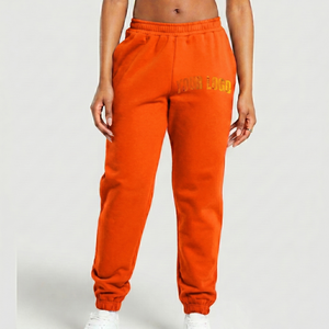 OEM Custom Made Womens <b>Winter</b> Heavyweight High Street Thick Fleece Sweatpants Warm Baggy Solid Jogger <b>Trousers</b> Sweatpants - Product Image 1