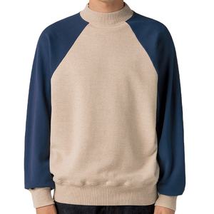 Sudadera de Primavera para Hombre, Tejida en Felpa, Oversize, Color Liso, Cuello Redondo, Calidad Premium, Tejido Suave y Cómodo, Ajuste Holgado Informal - Product Image 4